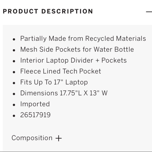 VS PINK COLLEGIATE BACKPACK - Picture 5 of 5